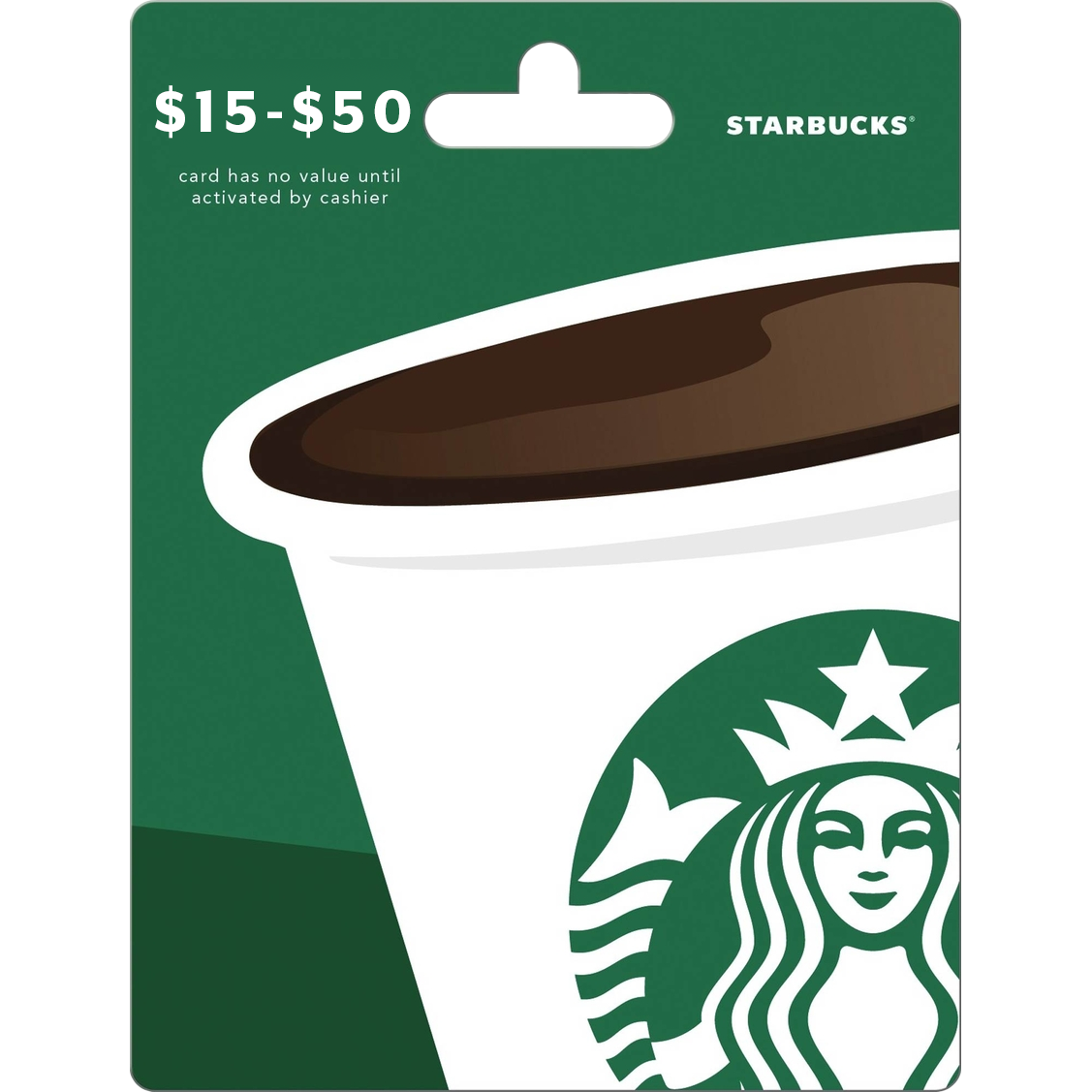 $15 Starbucks Gift Card